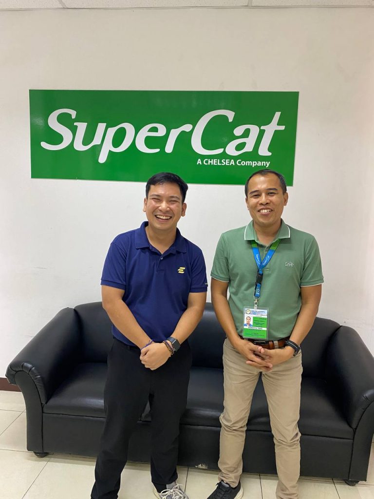 Easybus PH and SuperCat representatives pose together after a successful contract signing